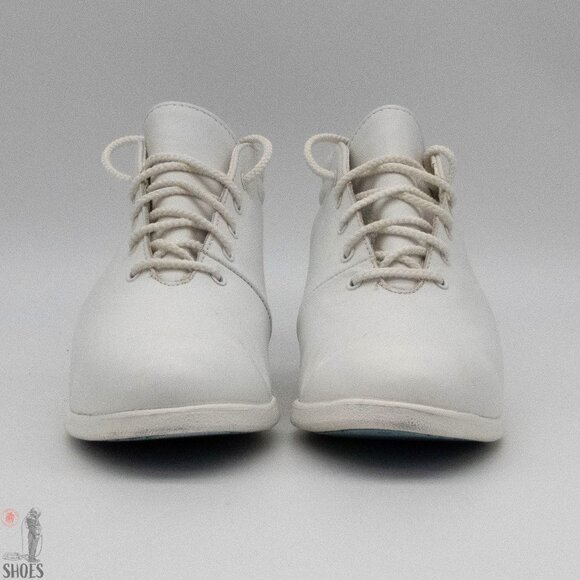Nurse Mates Vintage White Leather Mid Top - Women's Size 7.5 - Picture 2 of 13